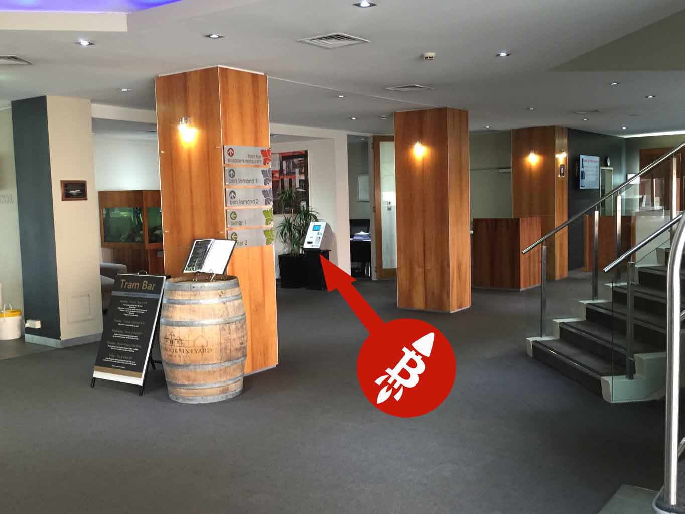 BitRocket Bitcoin ATM Earl St Launceston TAS Buy Bitcoin ATM