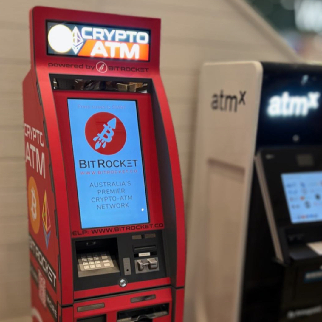 BitRocket Bitcoin ATM at Warringah Westfield, Northern Beaches, NSW