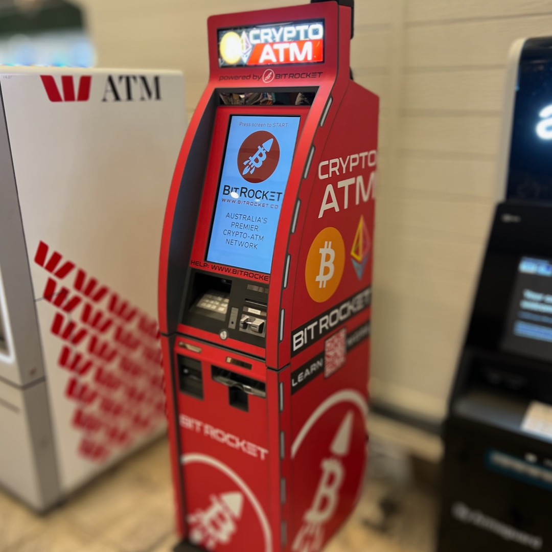 BitRocket Bitcoin ATM at Warringah Westfield, Northern Beaches, NSW