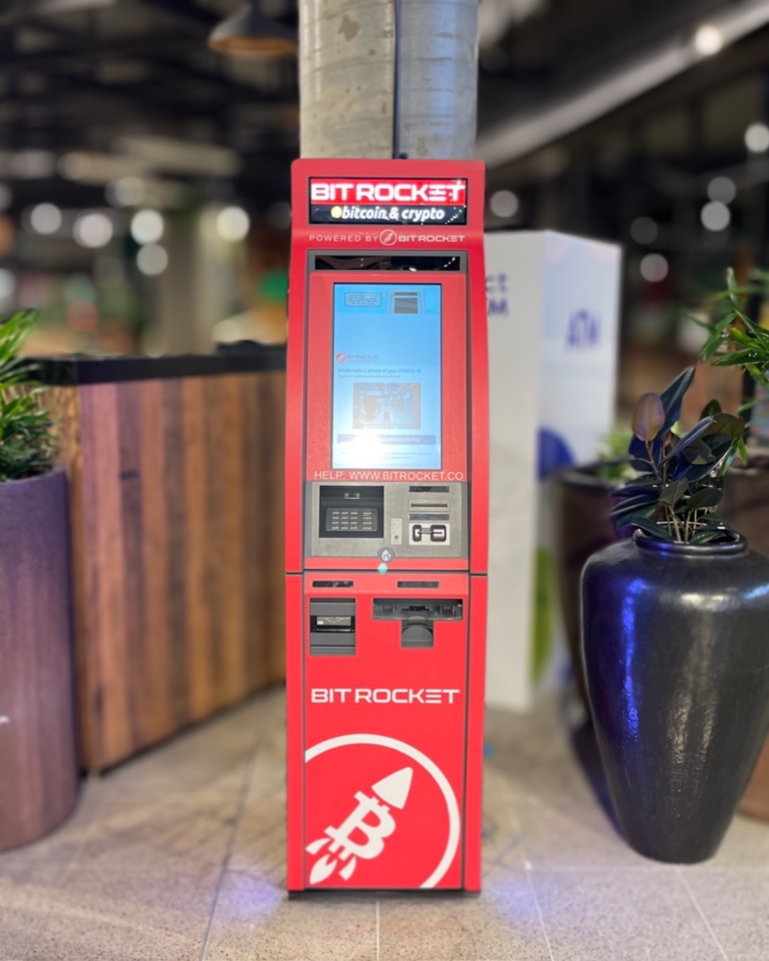 Westfield Liverpool BitRocket Bitcoin ATM