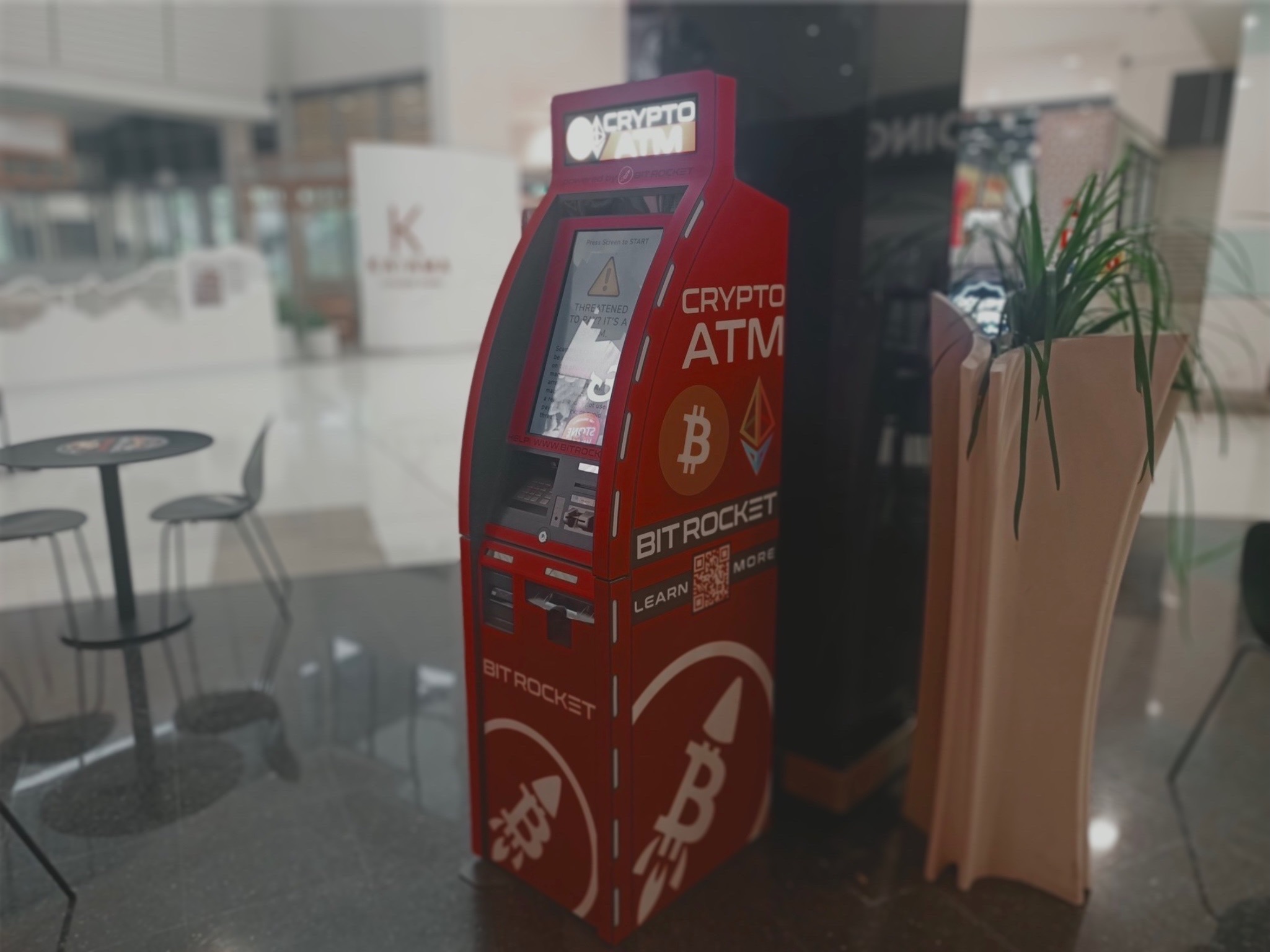 Bitrocket bitcoin ATM Rhodes Waterside