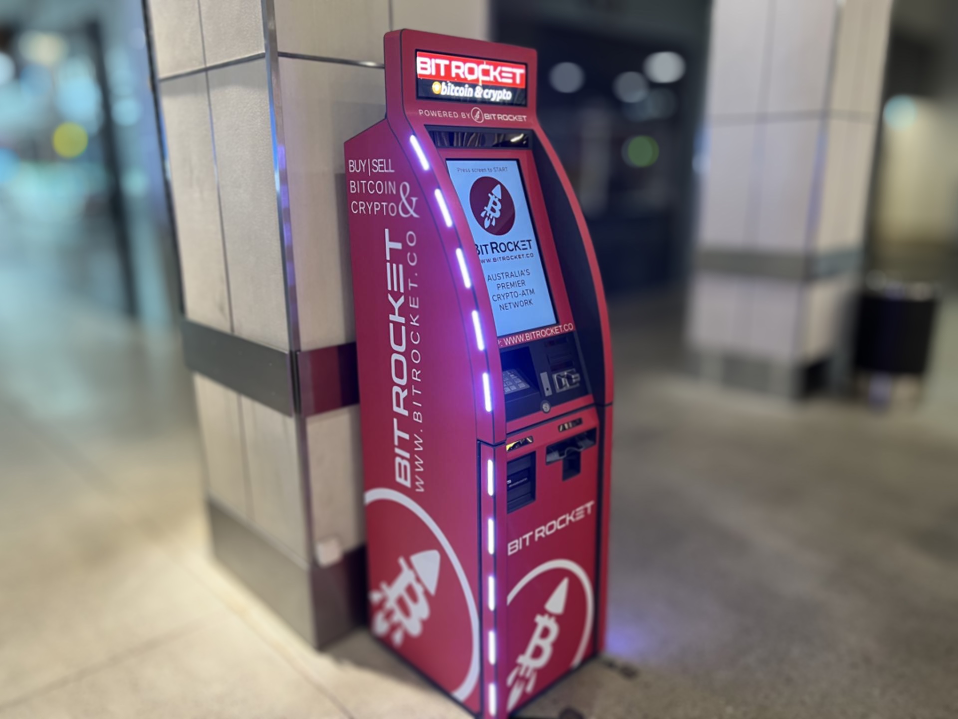 Westfield Doncaster BitRocket Bitcoin ATM