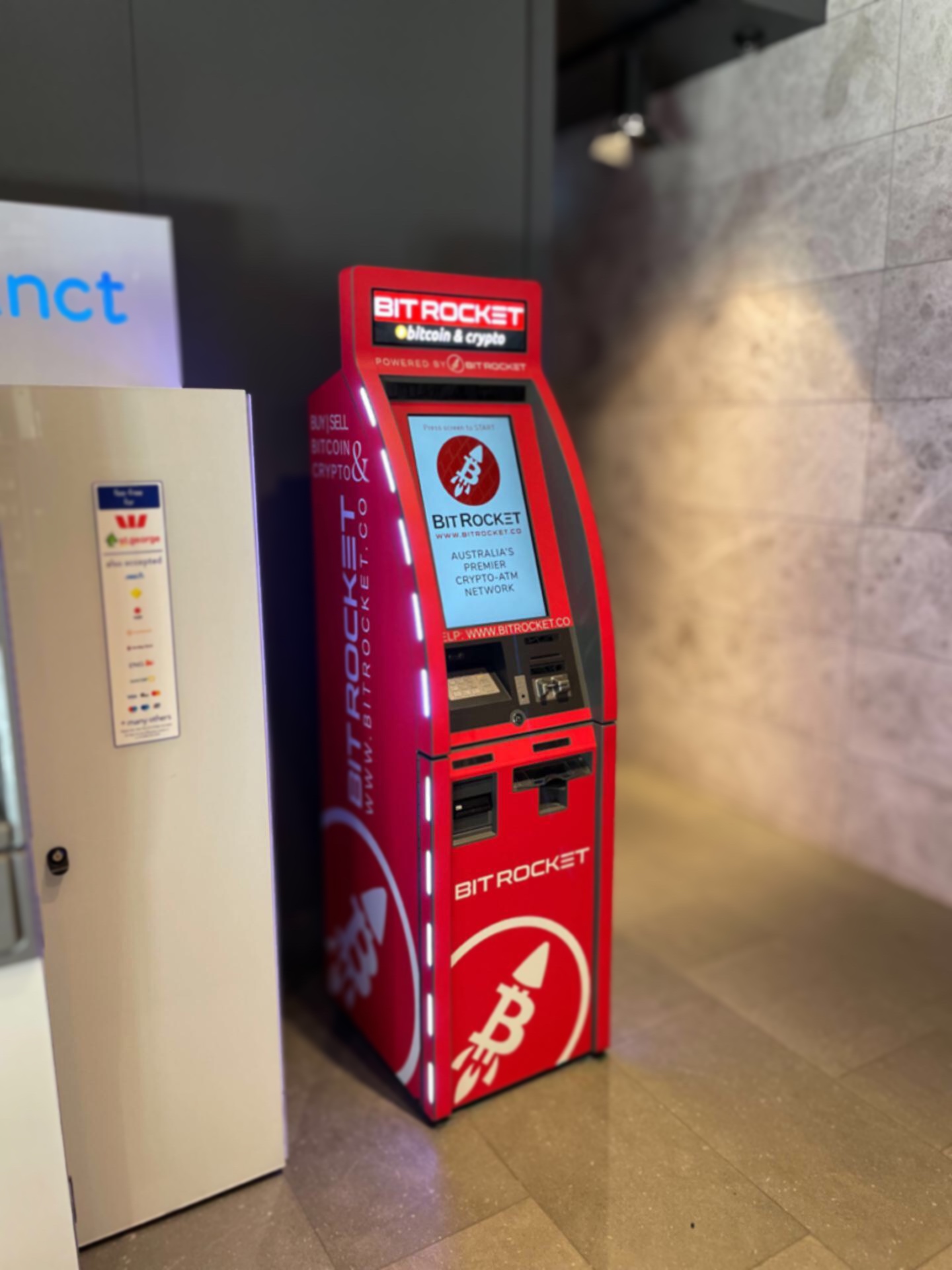 Broadway Sydney BitRocket Bitcoin ATM